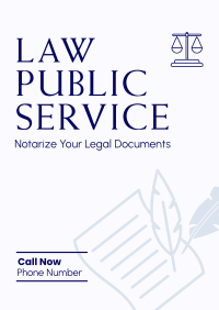 Firm Notary Service Flyer