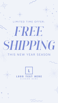 Year End Shipping Instagram Reel Image Preview