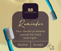 Dental Reminder Facebook Post