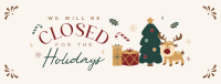 Closed for the Holidays Facebook Cover