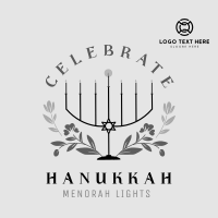 Hanukkah Light Instagram Post