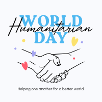 World Humanitarian Day Instagram Post example 4