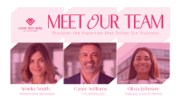 Corporate Team Introduction Animation