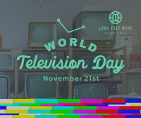 Rustic TV Day Facebook Post