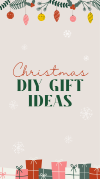 DIY Christmas Gifts Instagram Story