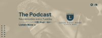 Podcast Stream Facebook Cover Design