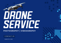 Drone Camera Service Postcard