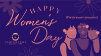 Happy Women's Day Animation