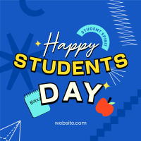 Happy Students Day Instagram Post