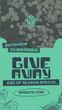 Giveaway Season Grunge Instagram Story