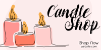 Candle Line Twitter Post