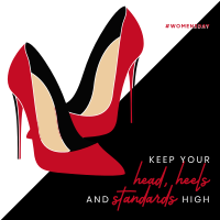 Classy Red Bottoms Instagram Post Image Preview