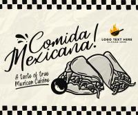 Comida Mexicana Facebook Post