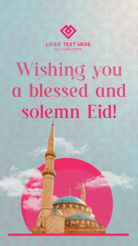 Eid Al Adha Greeting Instagram Story