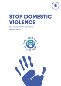 Stop Domestic Violence Flyer