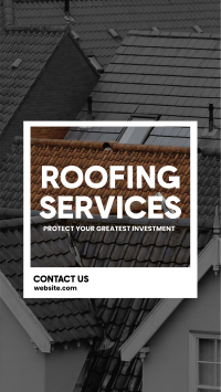 Roofing Service Investment TikTok Video