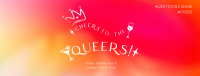 Cheers Queers Mardi Gras  Facebook Cover Design