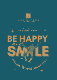 Be Happy And Smile Flyer