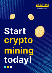 Crypto Coins Poster