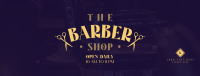 Hipster Barber Shop Facebook Cover Design