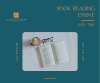 Book Reading Event Facebook Post Design