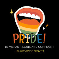 Say Pride Celebration Linkedin Post Design