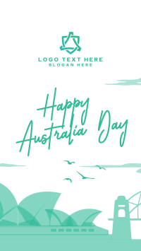 Happy Australia Day Facebook Story