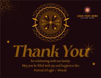 Fest Thank You Card example 3