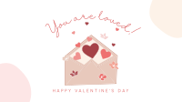 Valentine Envelope Facebook Event Cover