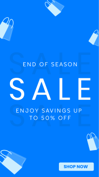 Minimalist End of Season Sale Instagram Reel