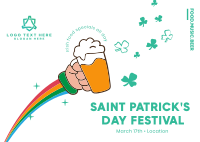 Saint Patrick's Fest Postcard