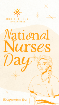 Midcentury Nurses' Day Facebook Story