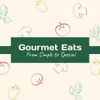 Gourmet Eats Instagram Post Image Preview