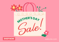 Mother's Day Trophy Sale Postcard