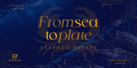 Seafood Cuisine Buffet Twitter Post