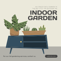 Indoor Garden Instagram Post