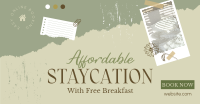  Affordable Staycation  Facebook Ad