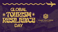 Global Tourism Greeting Animation