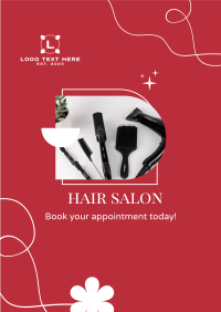 Hair Salon Appointment Flyer