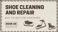 Shoe Cleaning and Repair Animation Design