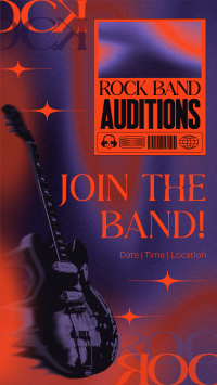 Modern Rock Auditions Facebook Story