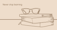 Book Glasses Facebook Ad Image Preview