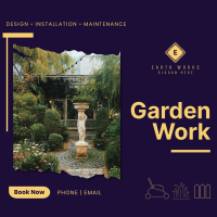 Garden Work Instagram Post Image Preview