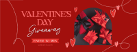 Valentine's Day Giveaway Facebook Cover