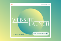 Gradient Planet Website Pinterest Cover Design