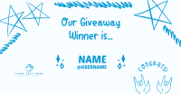 Giveaway Winner Announcement Facebook Ad