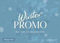 Winter Season Promo Postcard