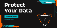 Protect Your Data Twitter Post