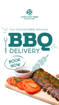 BBQ Delivery YouTube Short Design