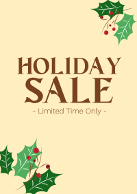 Holiday Sale Poster